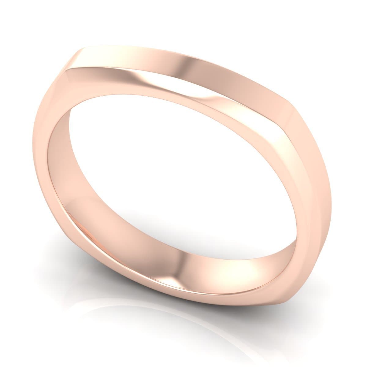 4.0 mm Plain Wedding Band in 14KT, 18KT & Platinum