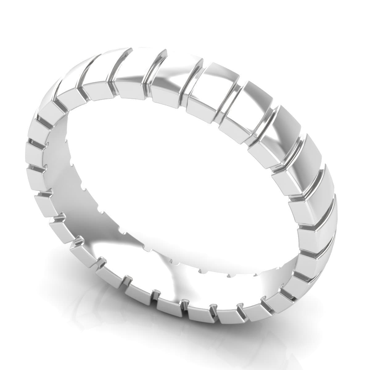 4.0 mm Plain Wedding Band in 14KT, 18KT & Platinum