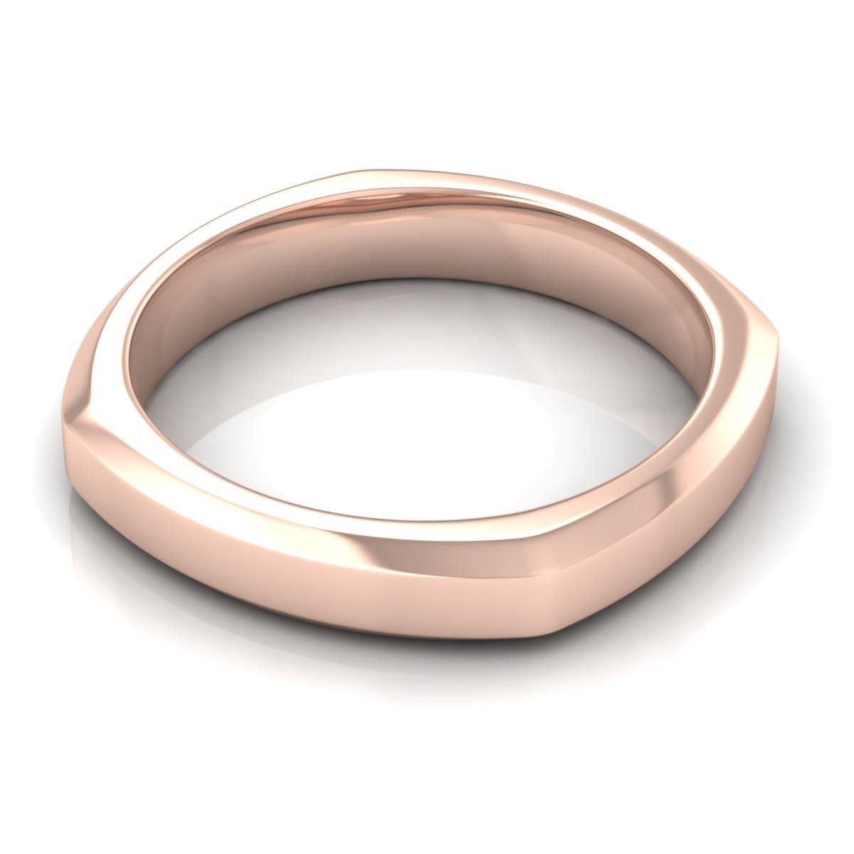 4.0 mm Plain Wedding Band in 14KT, 18KT & Platinum