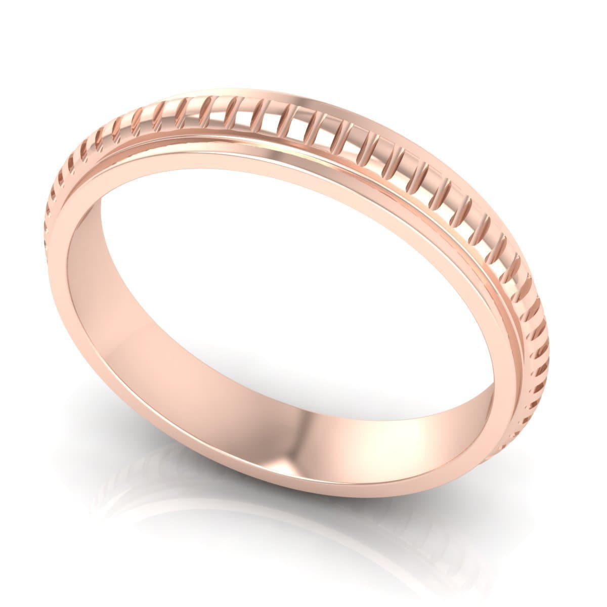 4.0 mm Plain Wedding Band in 14KT, 18KT & Platinum