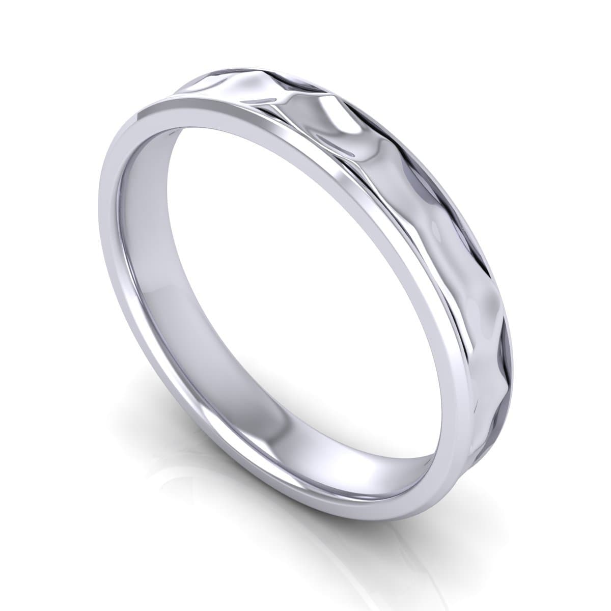 4.0 mm Plain Wedding Band in 14KT, 18KT & Platinum