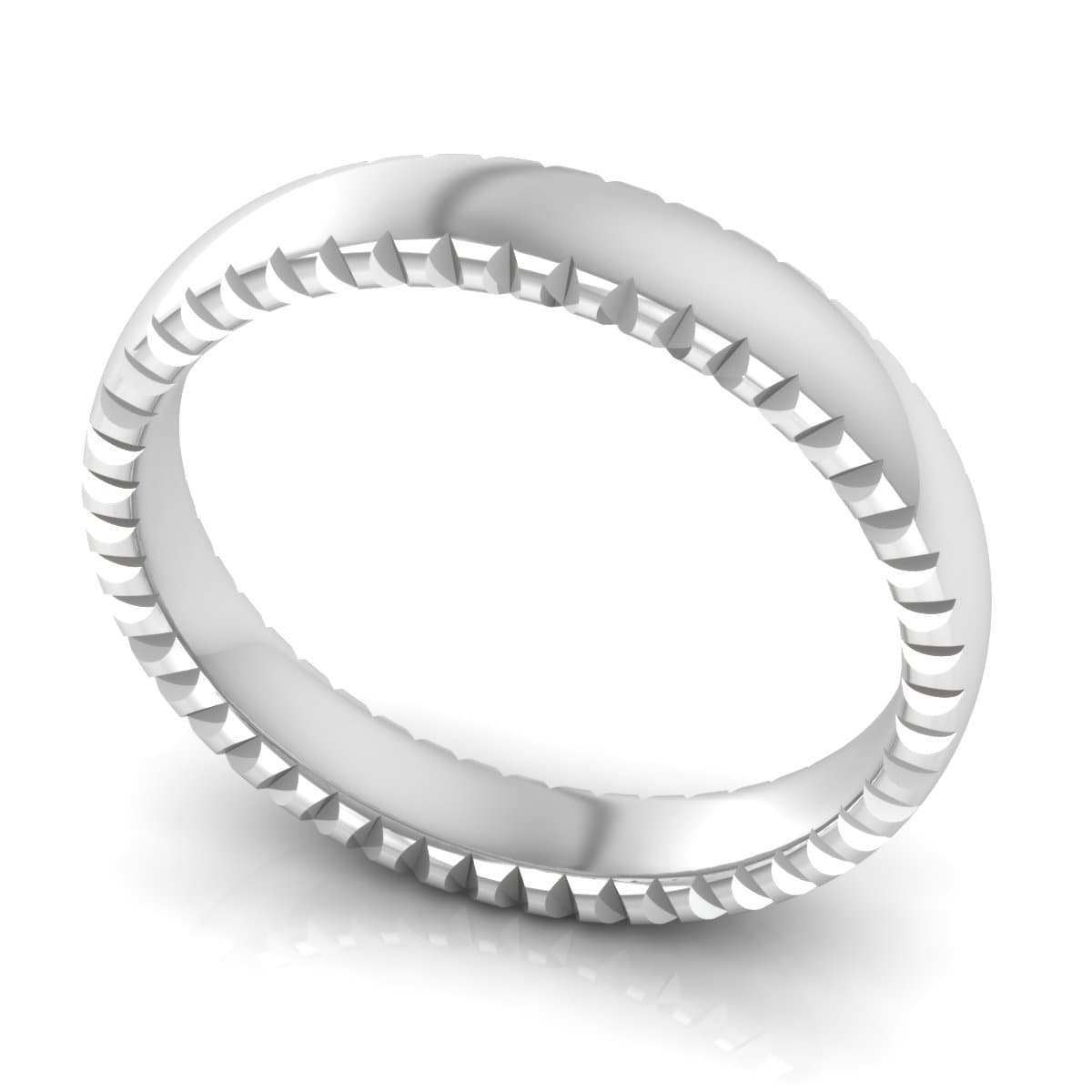 4.0 mm Plain Wedding Band in 14KT, 18KT & Platinum