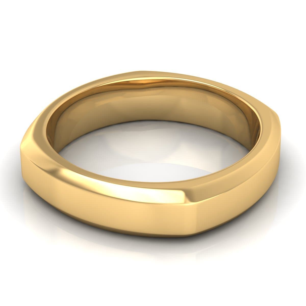 5.0 mm Plain Wedding Band in 14KT, 18KT & Platinum