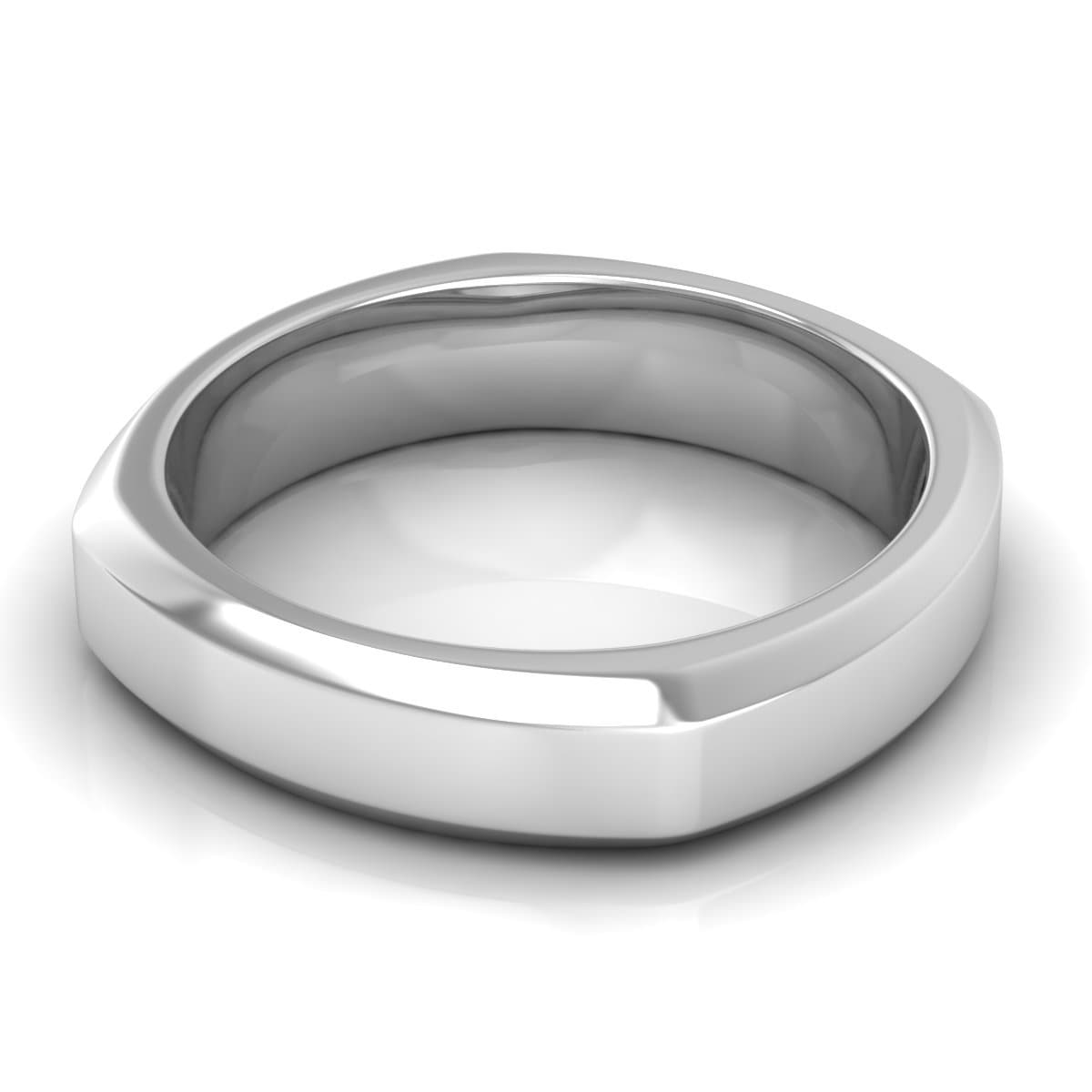 5.0 mm Plain Wedding Band in 14KT, 18KT & Platinum