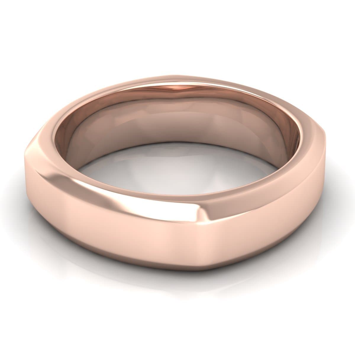 6.0 mm Plain Wedding Band in 14KT, 18KT & Platinum - Primestyle.com