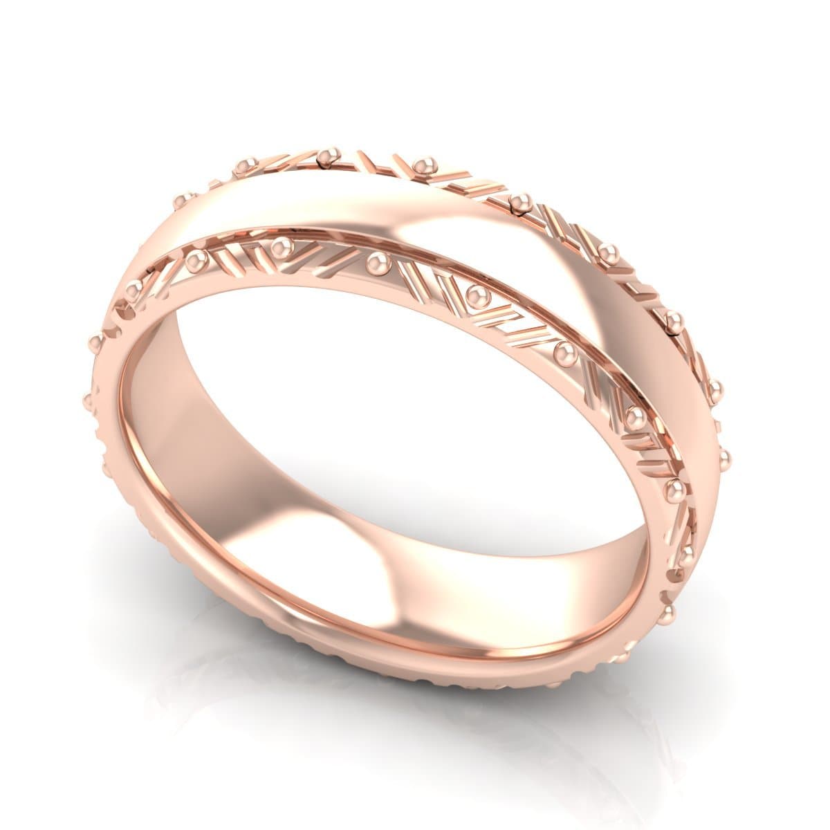 6.0 mm Plain Wedding Band in 14KT, 18KT & Platinum