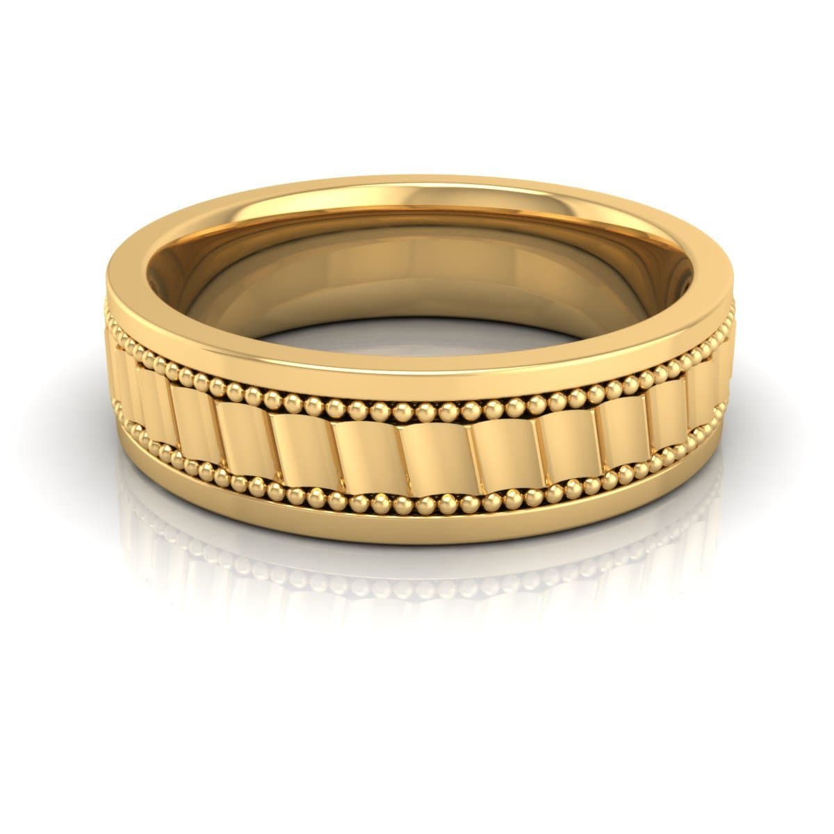 6.0 mm Plain Wedding Band in 14KT, 18KT & Platinum