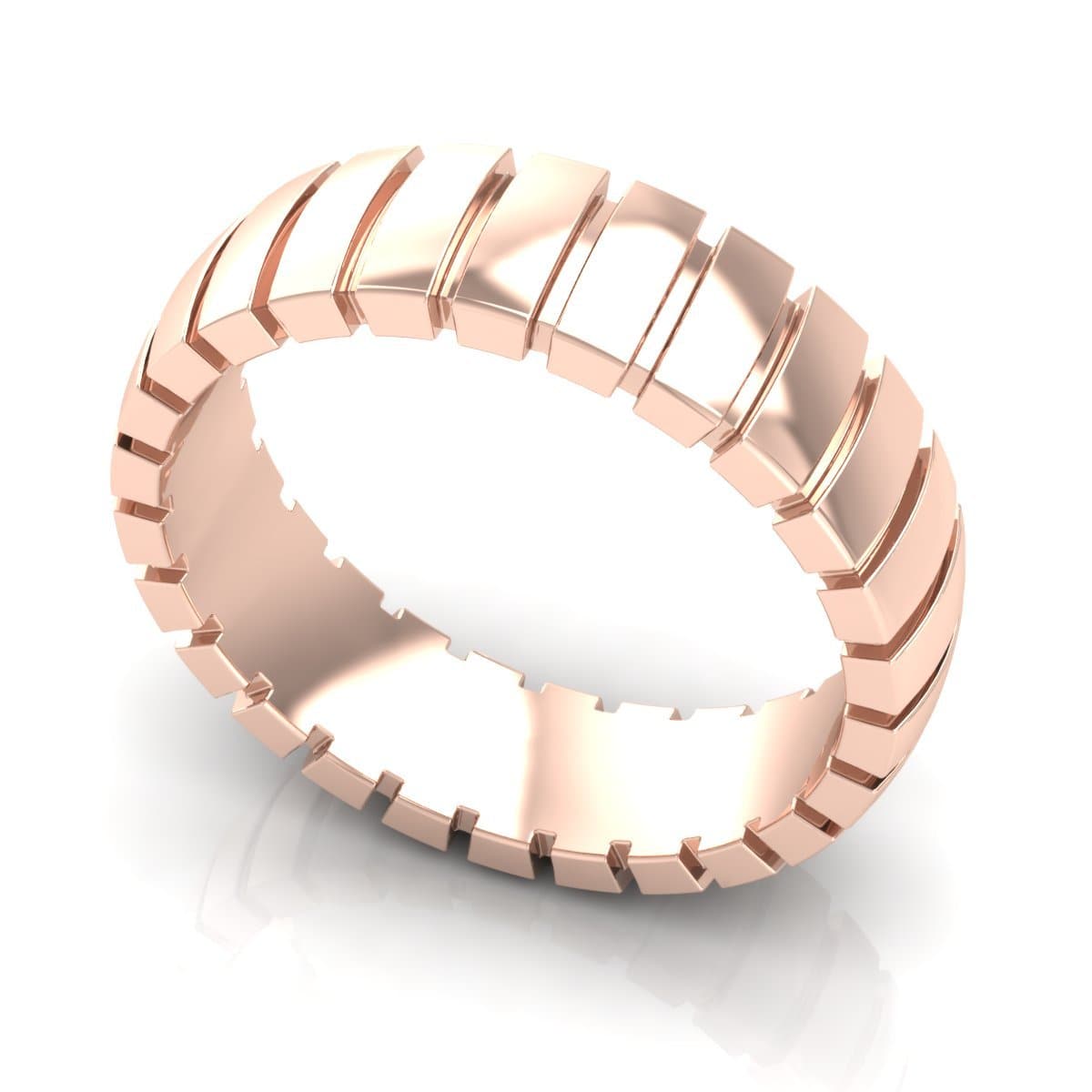 6.0 mm Plain Wedding Band in 14KT, 18KT & Platinum