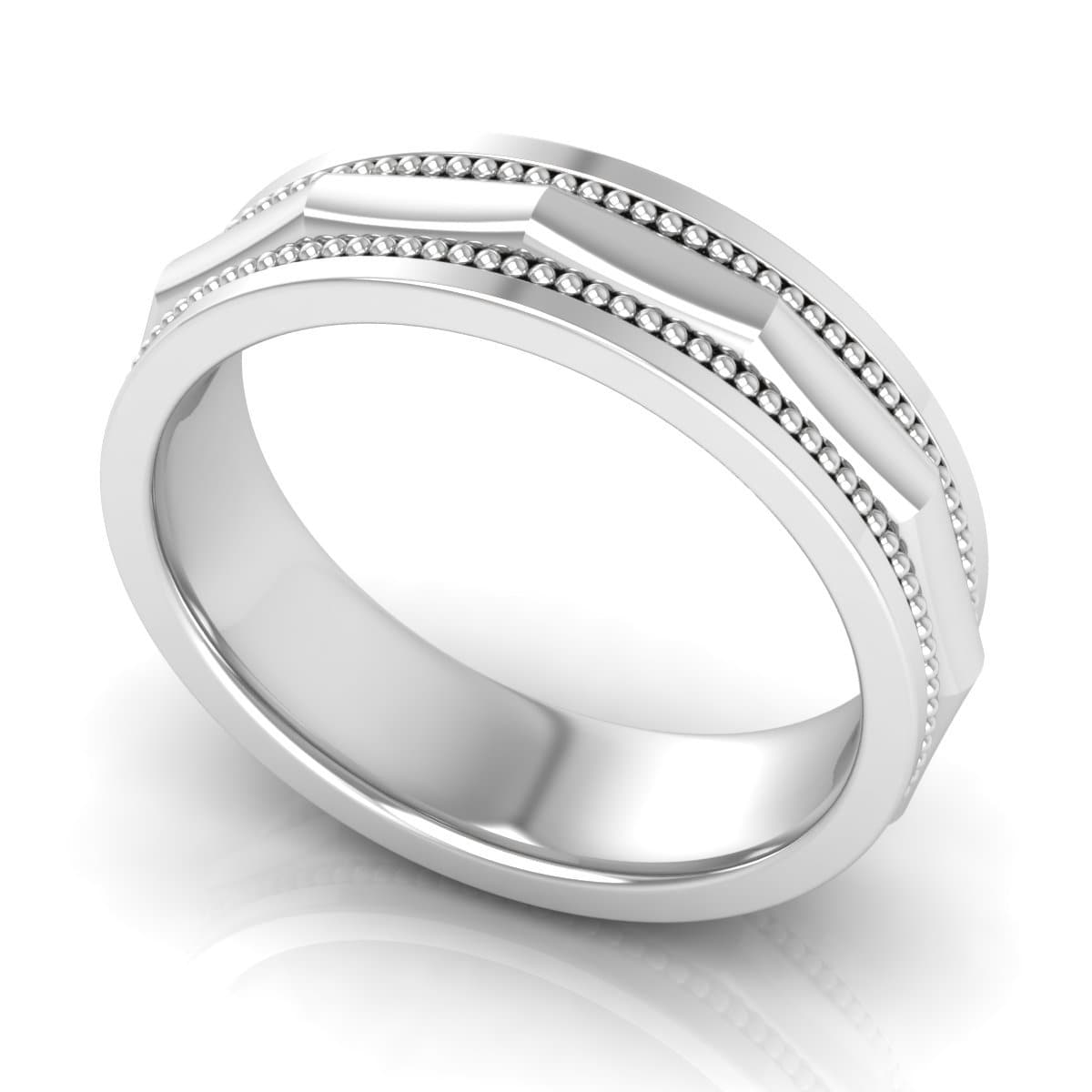 6.0 mm Plain Wedding Band in 14KT, 18KT & Platinum