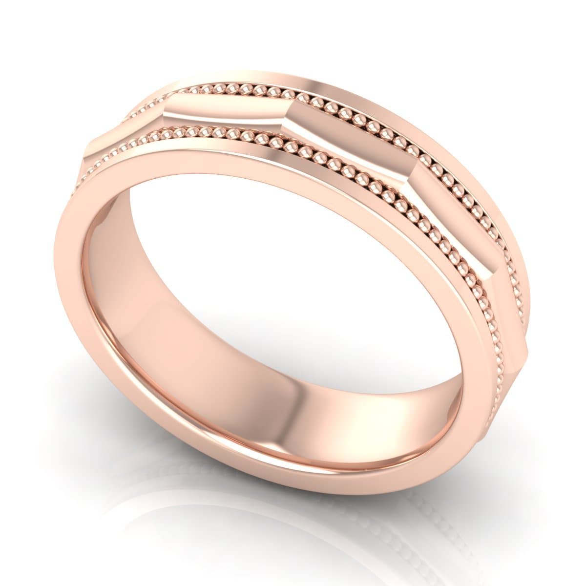 6.0 mm Plain Wedding Band in 14KT, 18KT & Platinum