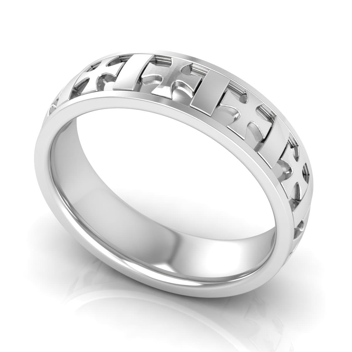 6.0 mm Plain Wedding Band in 14KT, 18KT & Platinum - Primestyle.com