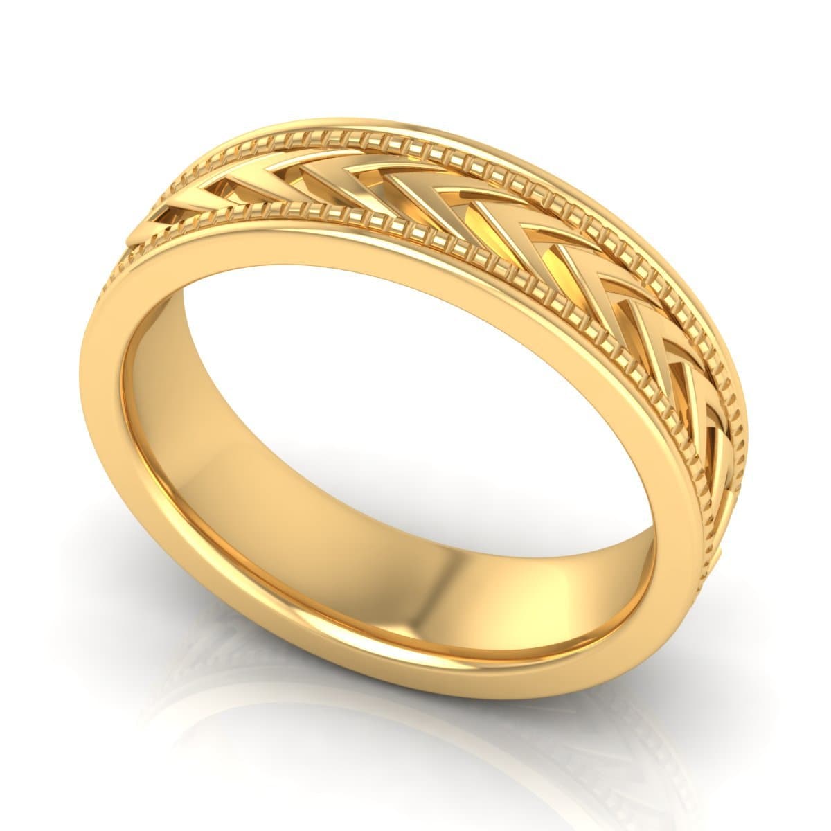 6.0 mm Plain Wedding Band in 14KT, 18KT & Platinum - Primestyle.com
