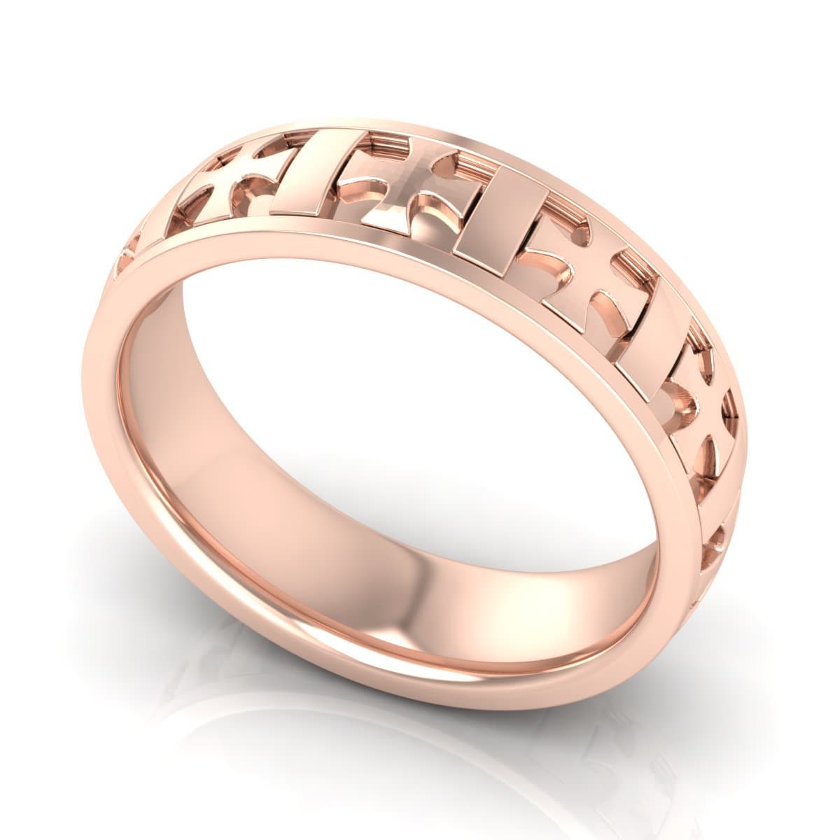 6.0 mm Plain Wedding Band in 14KT, 18KT & Platinum - Primestyle.com