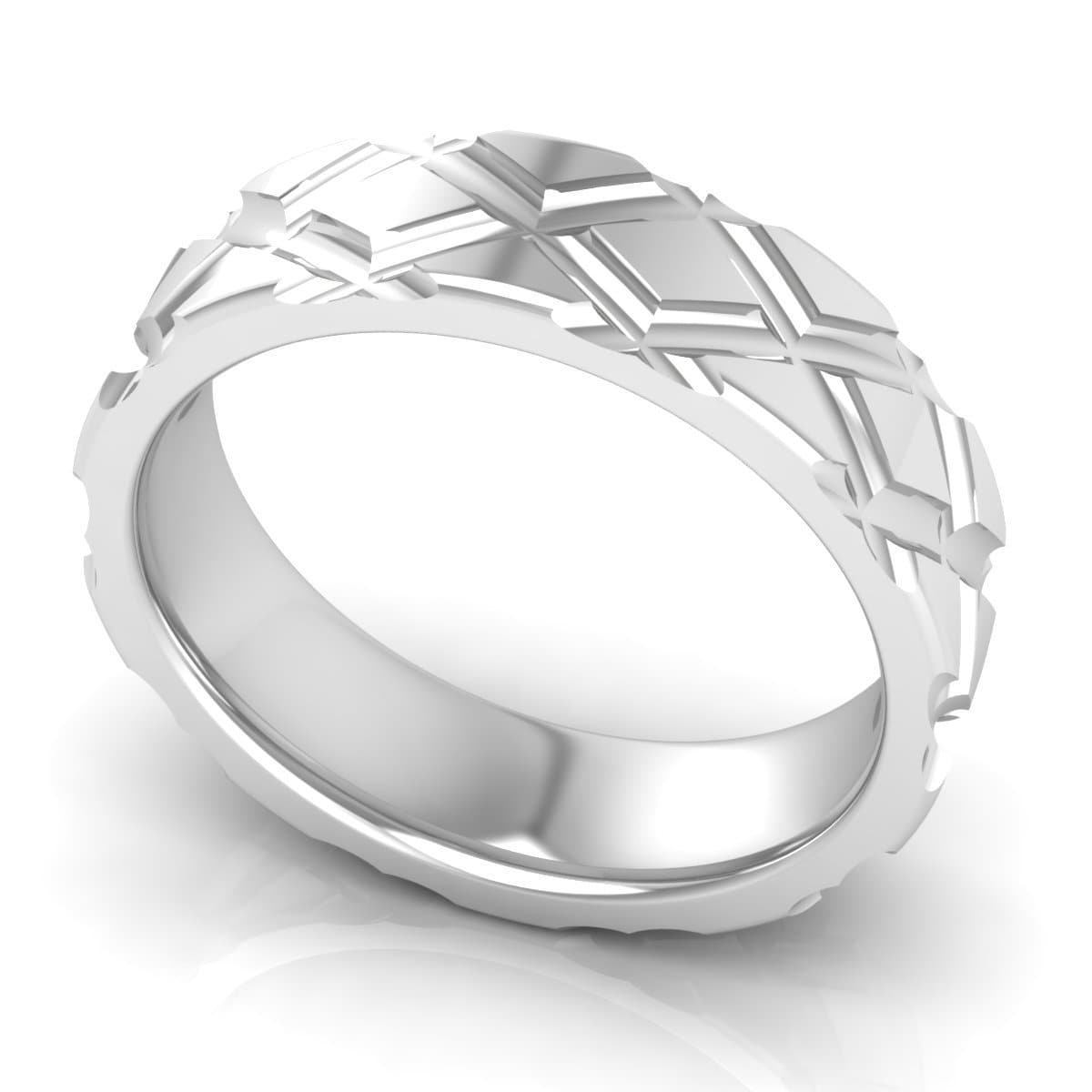 6.0 mm Plain Wedding Band in 14KT, 18KT & Platinum - Primestyle.com