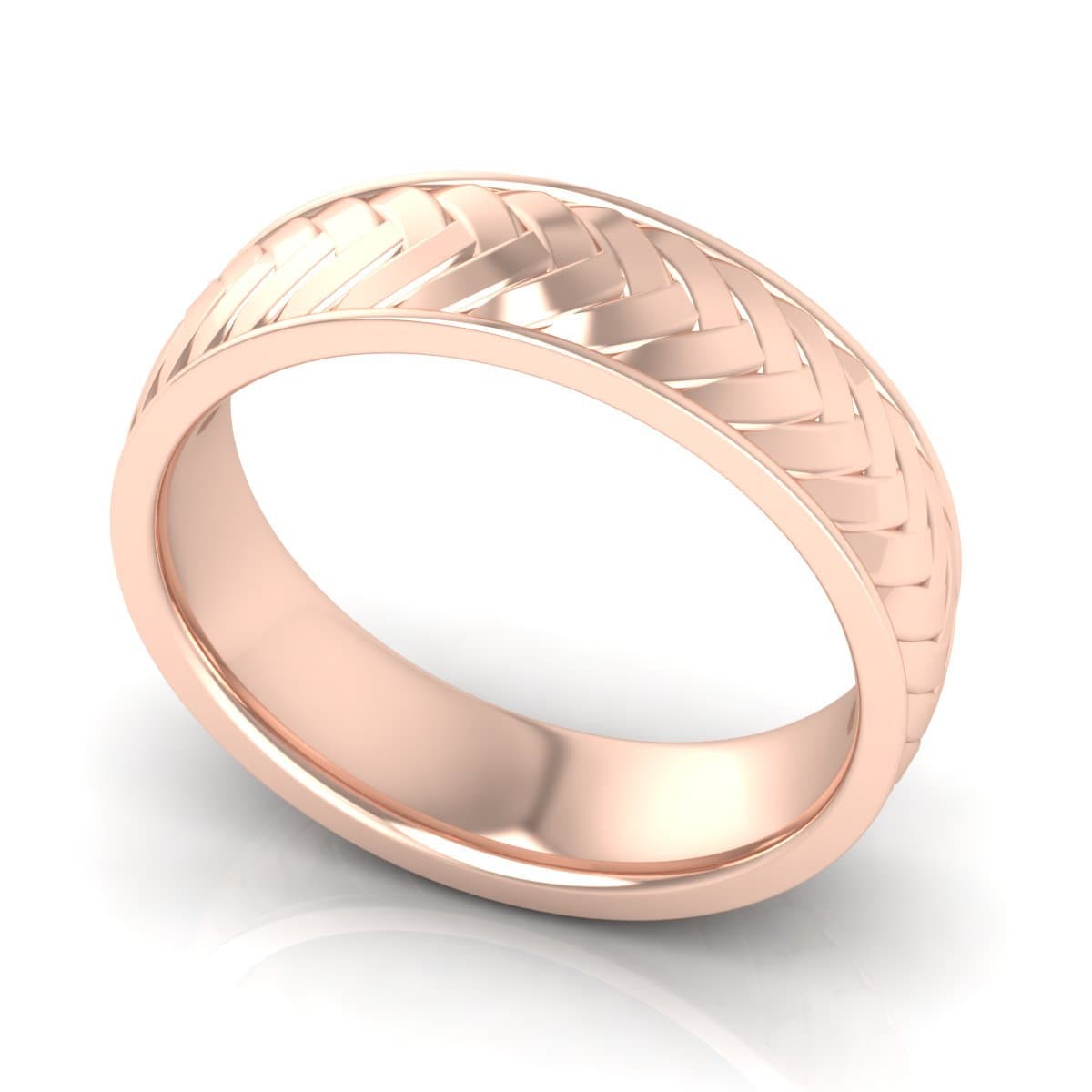 6.0 mm Plain Wedding Band in 14KT, 18KT & Platinum
