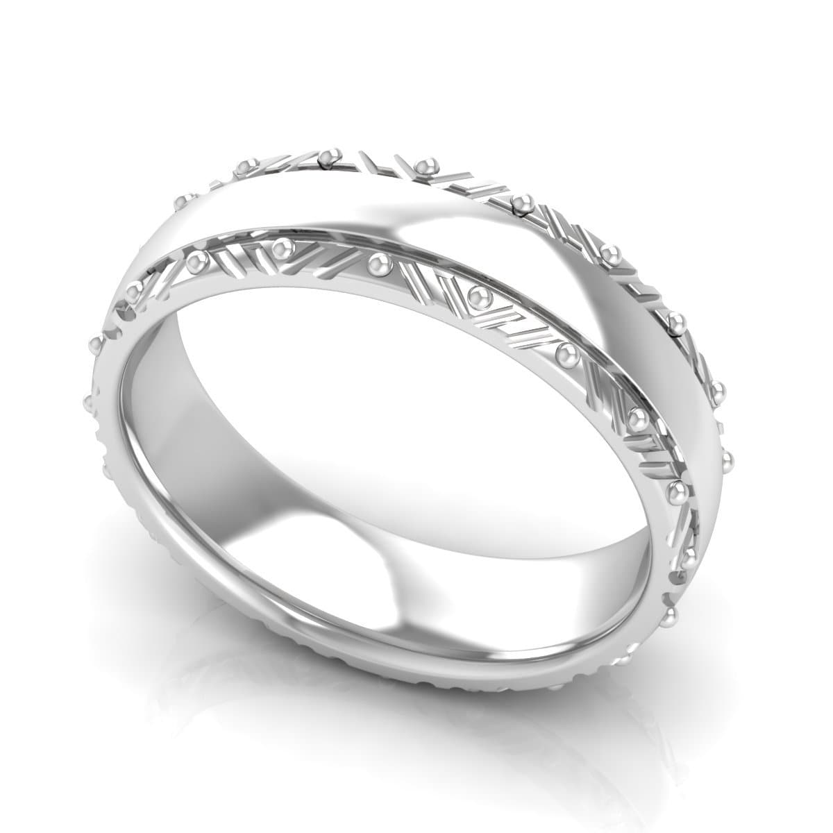 6.0 mm Plain Wedding Band in 14KT, 18KT & Platinum