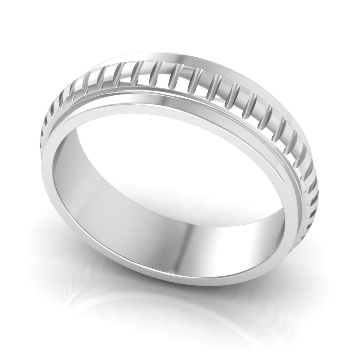 6.0 mm Plain Wedding Band in 14KT, 18KT & Platinum