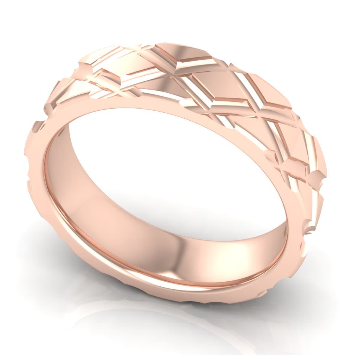 6.0 mm Plain Wedding Band in 14KT, 18KT & Platinum - Primestyle.com