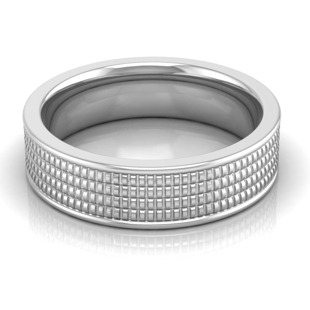 6.0 mm Plain Wedding Band in 14KT, 18KT & Platinum - Primestyle.com