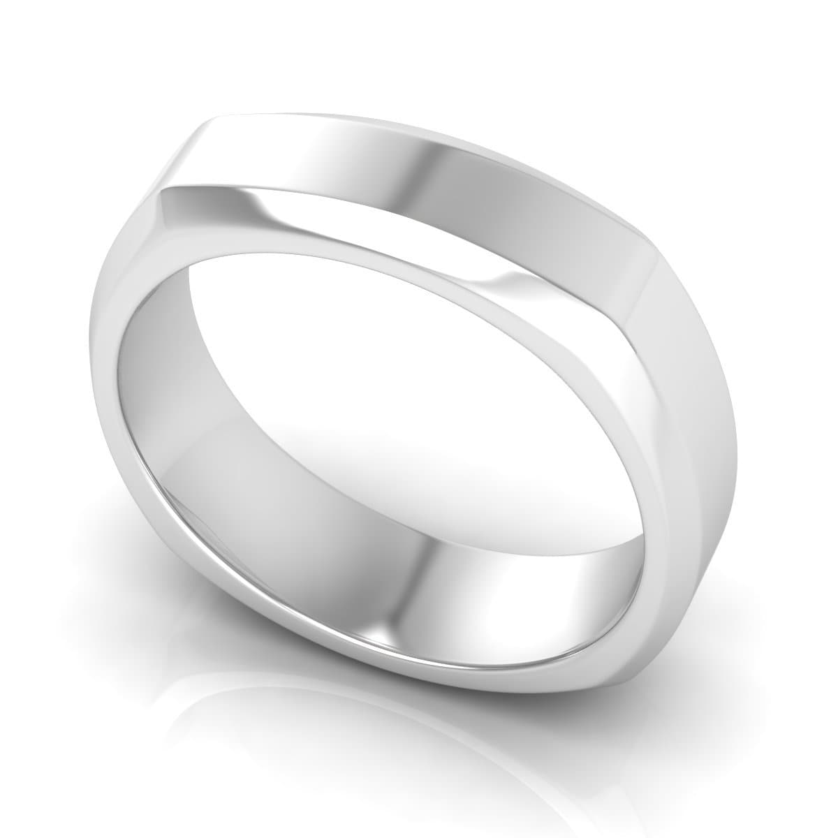 6.0 mm Plain Wedding Band in 14KT, 18KT & Platinum - Primestyle.com