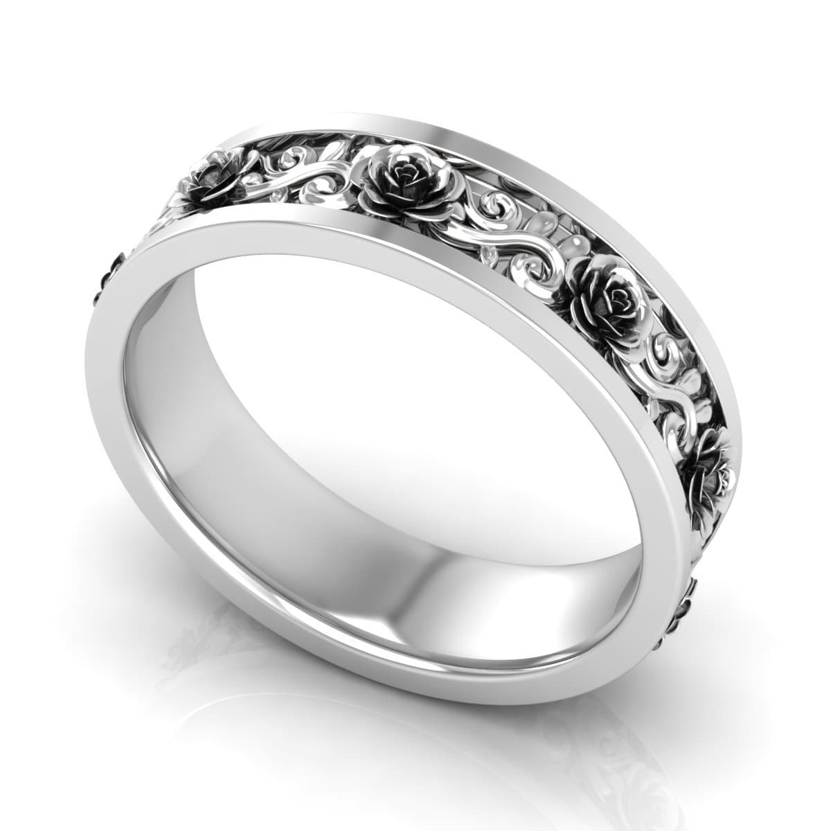 6.0 mm Plain Wedding Band in 14KT, 18KT & Platinum