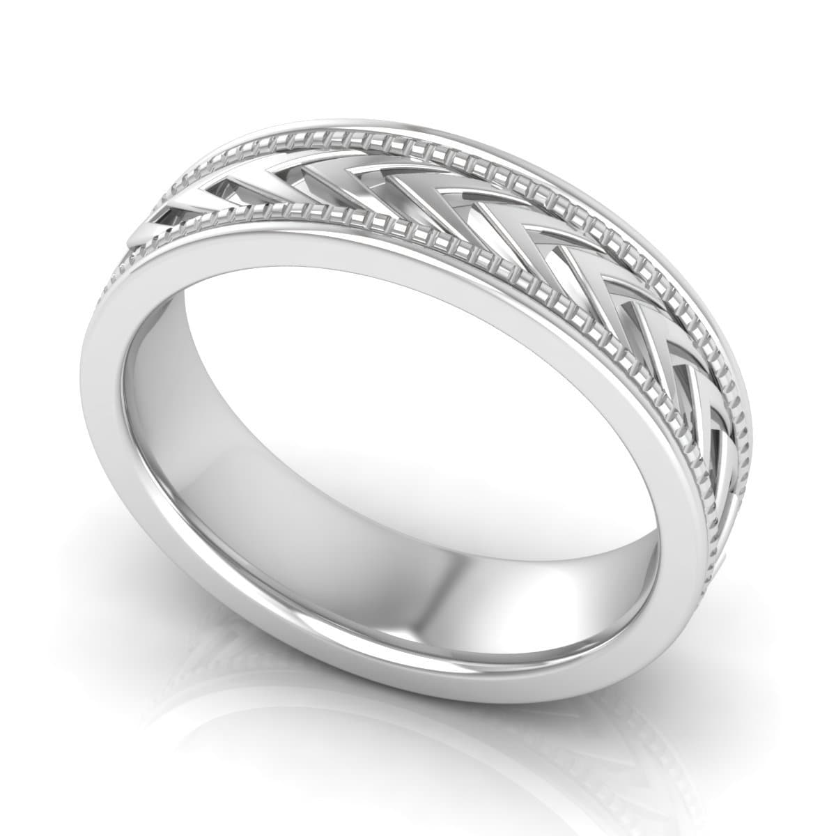 6.0 mm Plain Wedding Band in 14KT, 18KT & Platinum