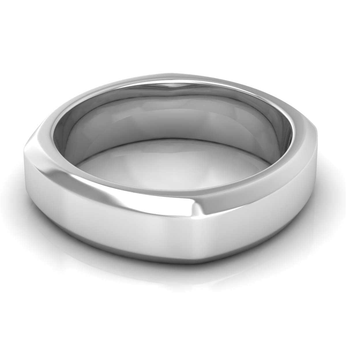 6.0 mm Plain Wedding Band in 14KT, 18KT & Platinum - Primestyle.com