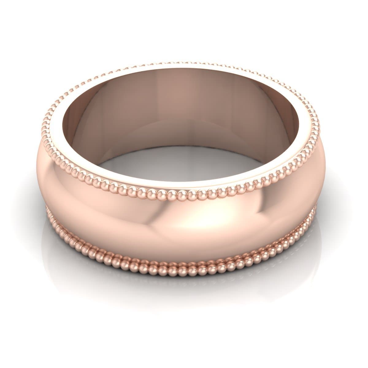 6.0 mm Plain Wedding Band in 14KT, 18KT & Platinum - Primestyle.com