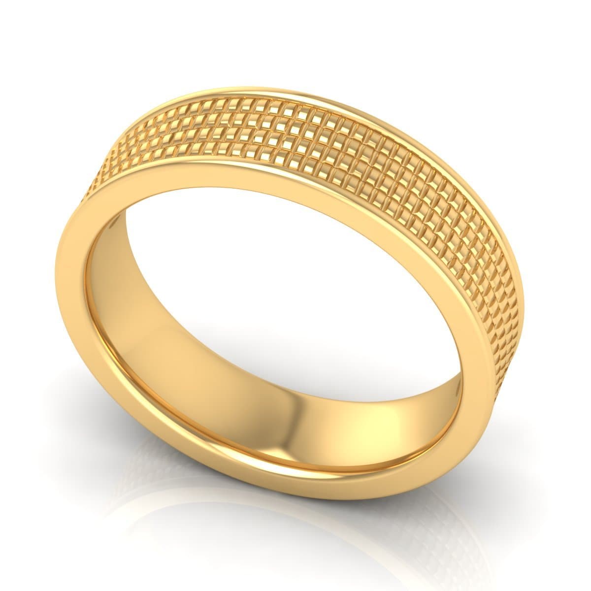 6.0 mm Plain Wedding Band in 14KT, 18KT & Platinum
