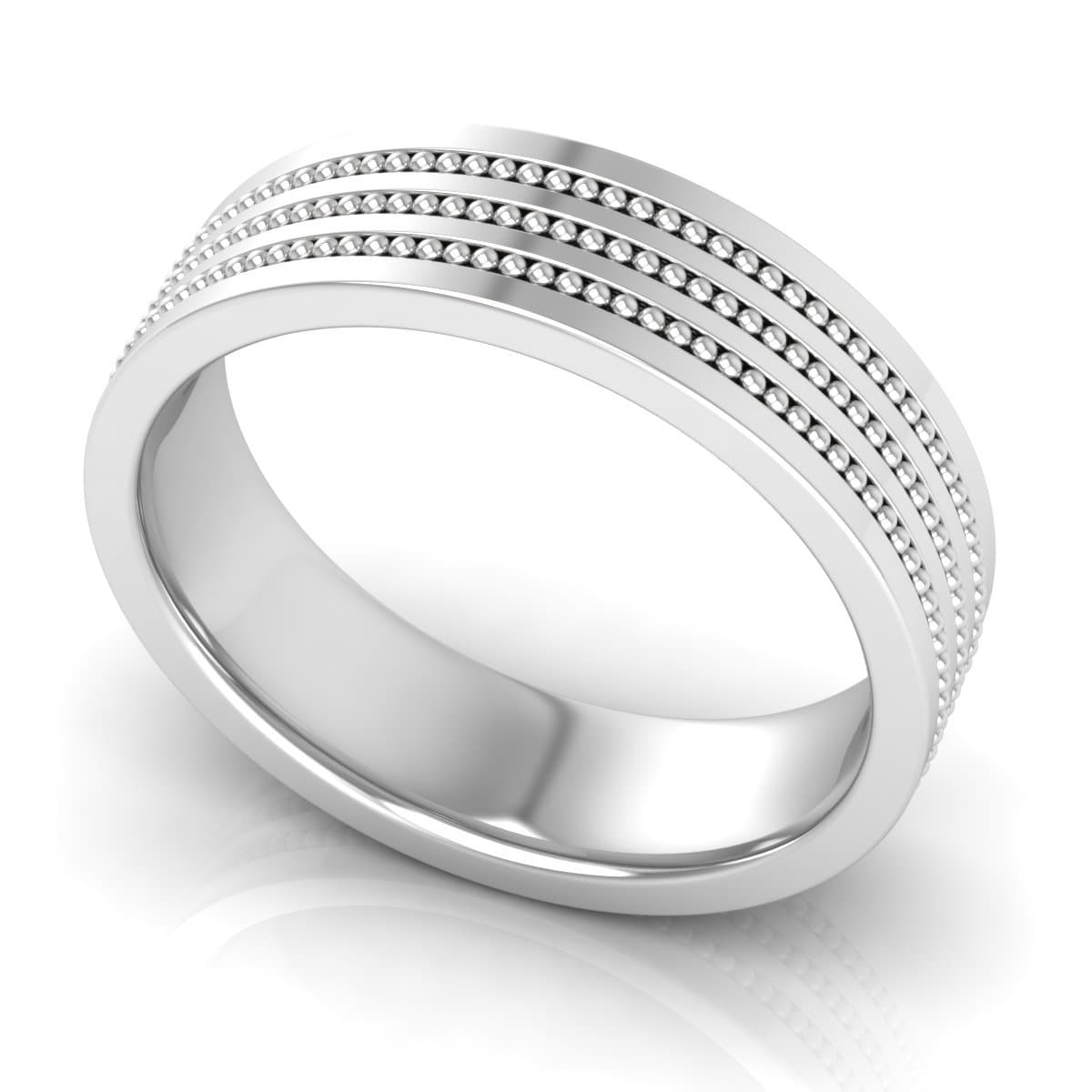 6.0 mm Plain Wedding Band in 14KT, 18KT & Platinum