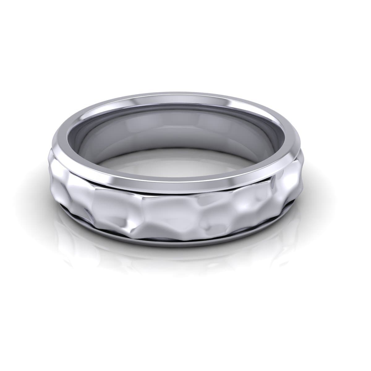 6.0 mm Plain Wedding Band in 14KT, 18KT & Platinum