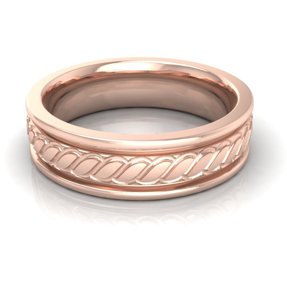 6.0 mm Plain Wedding Band in 14KT, 18KT & Platinum - Primestyle.com