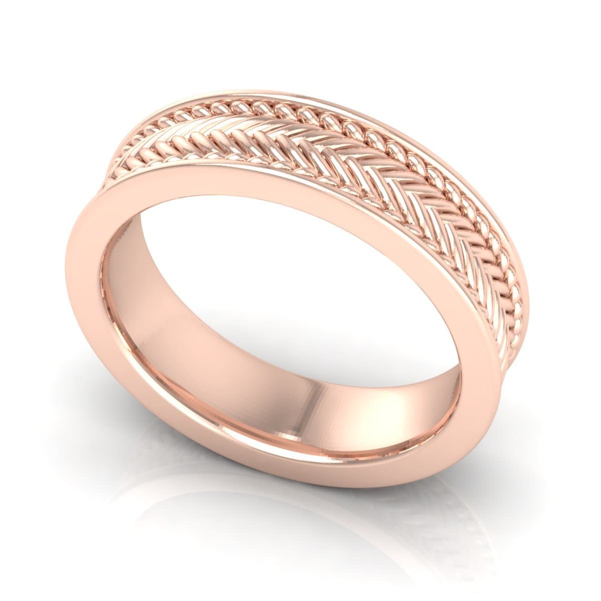 6.0 mm Plain Wedding Band in 14KT, 18KT & Platinum