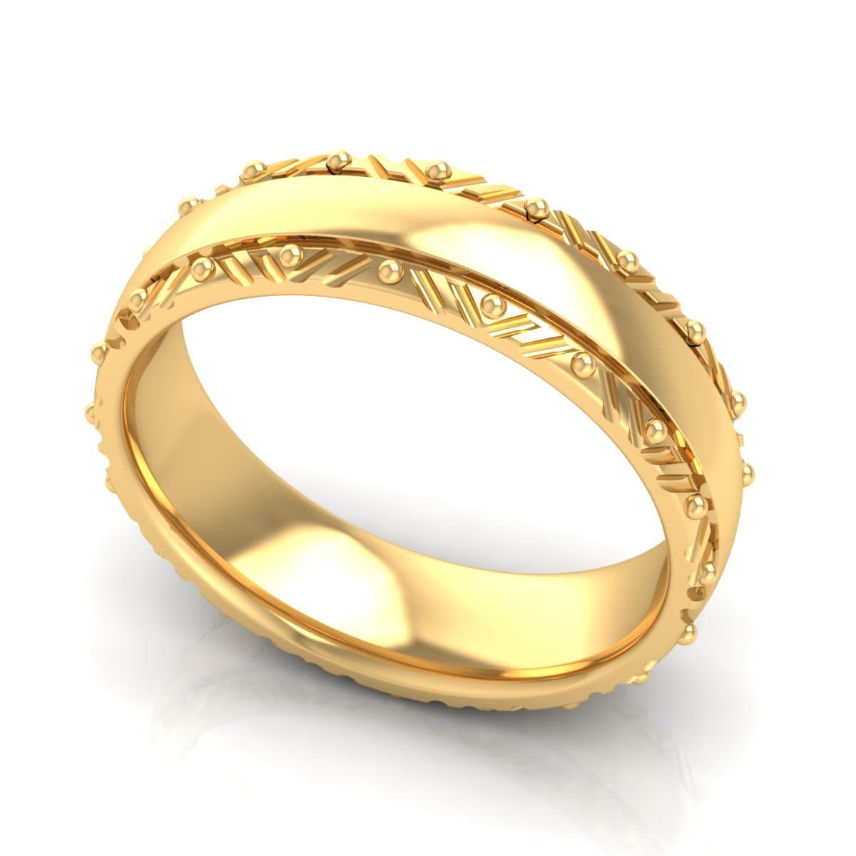 6.0 mm Plain Wedding Band in 14KT, 18KT & Platinum - Primestyle.com