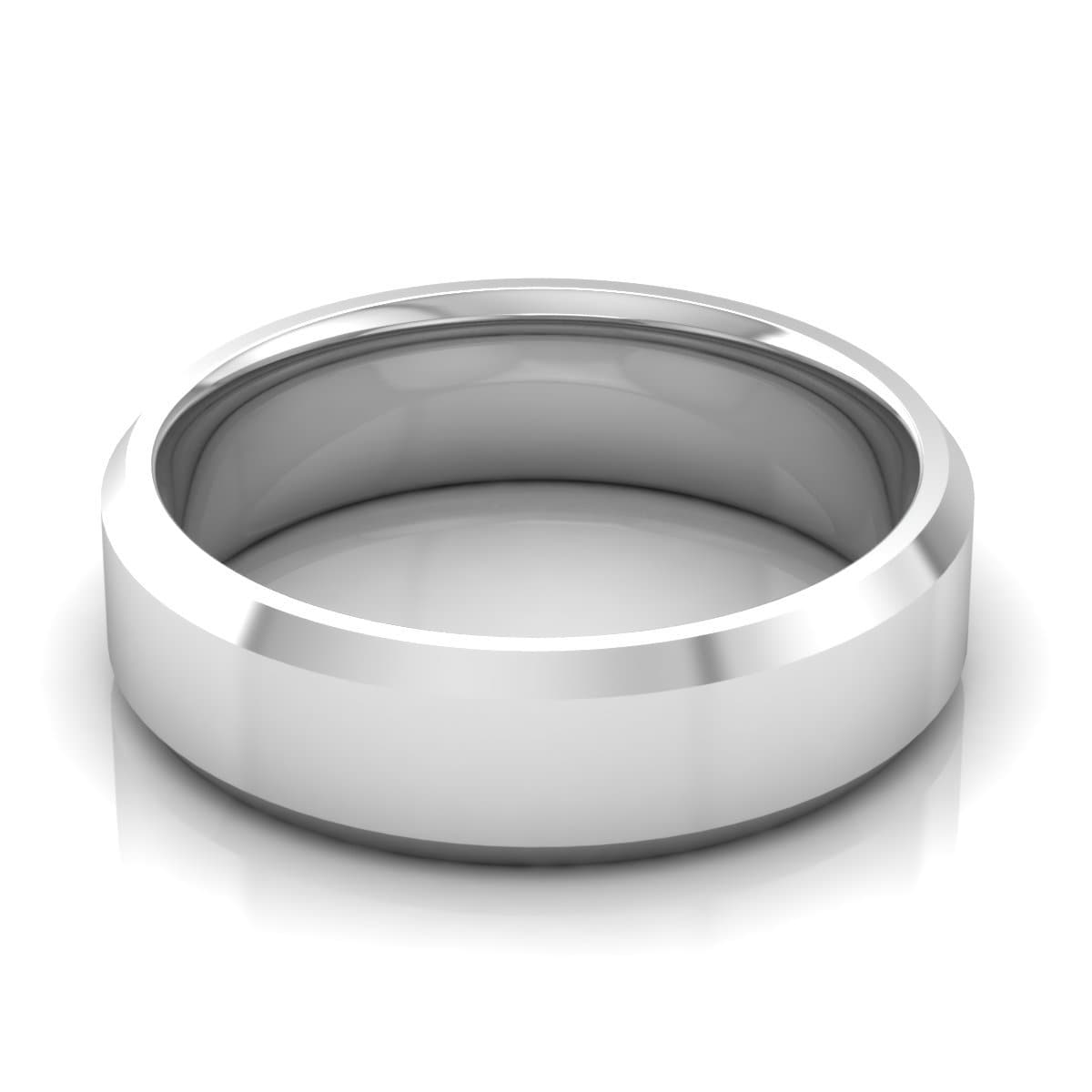 6.0 mm Plain Wedding Band in 14KT, 18KT & Platinum - Primestyle.com