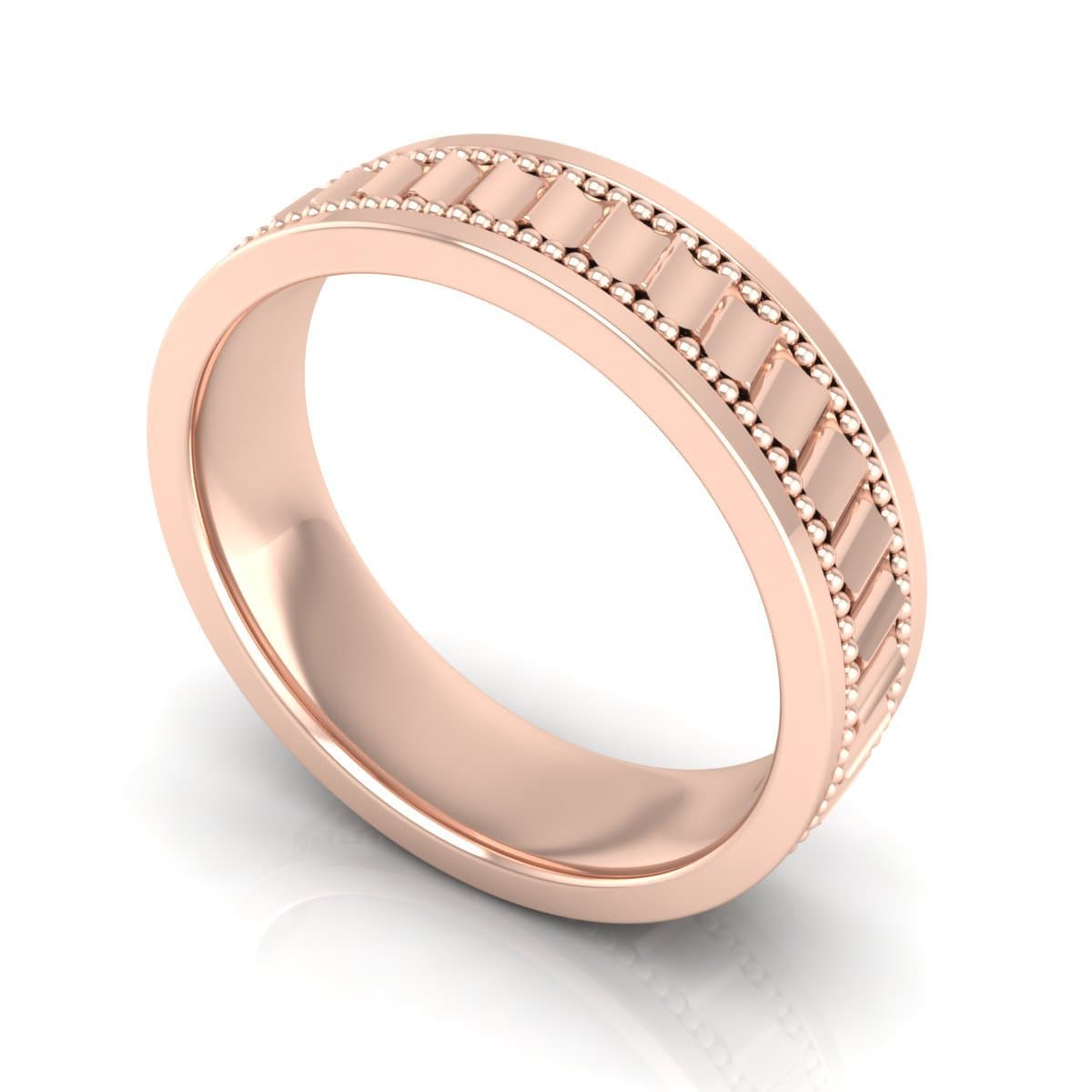 6.0 mm Plain Wedding Band in 14KT, 18KT & Platinum - Primestyle.com