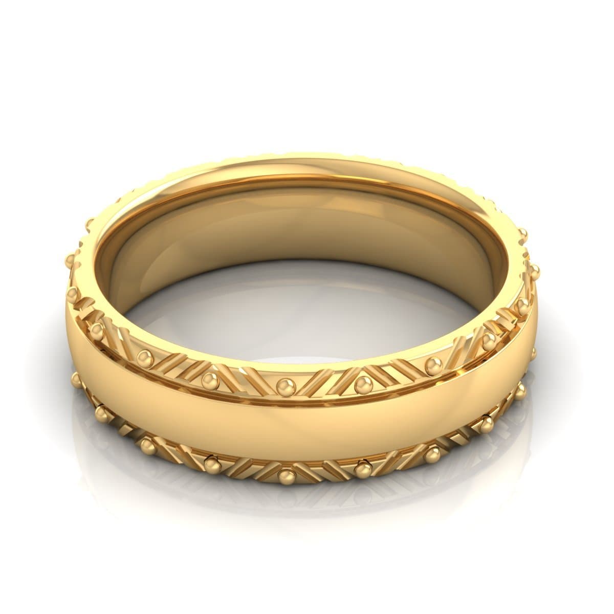 6.0 mm Plain Wedding Band in 14KT, 18KT & Platinum