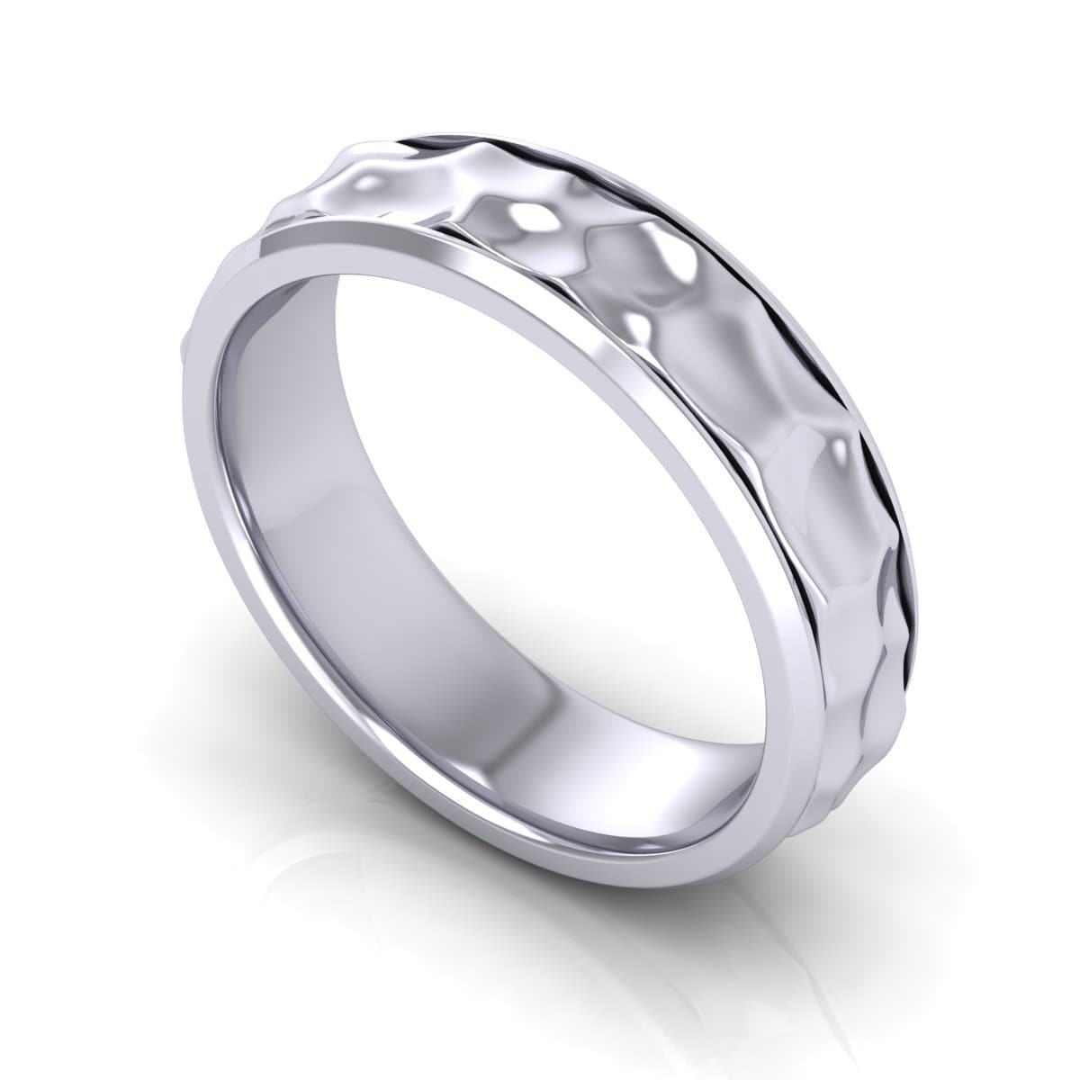 6.0 mm Plain Wedding Band in 14KT, 18KT & Platinum