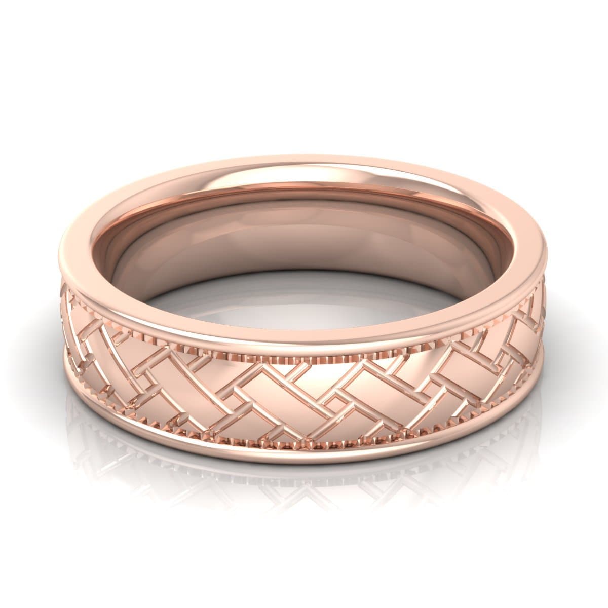 6.0 mm Plain Wedding Band in 14KT, 18KT & Platinum - Primestyle.com