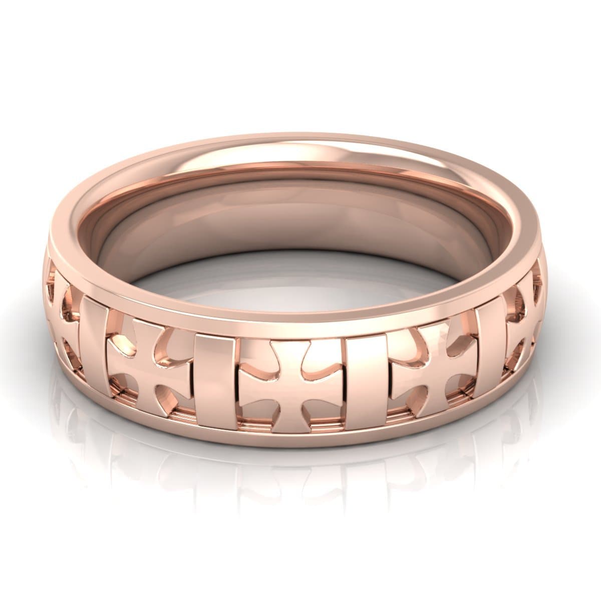 6.0 mm Plain Wedding Band in 14KT, 18KT & Platinum - Primestyle.com