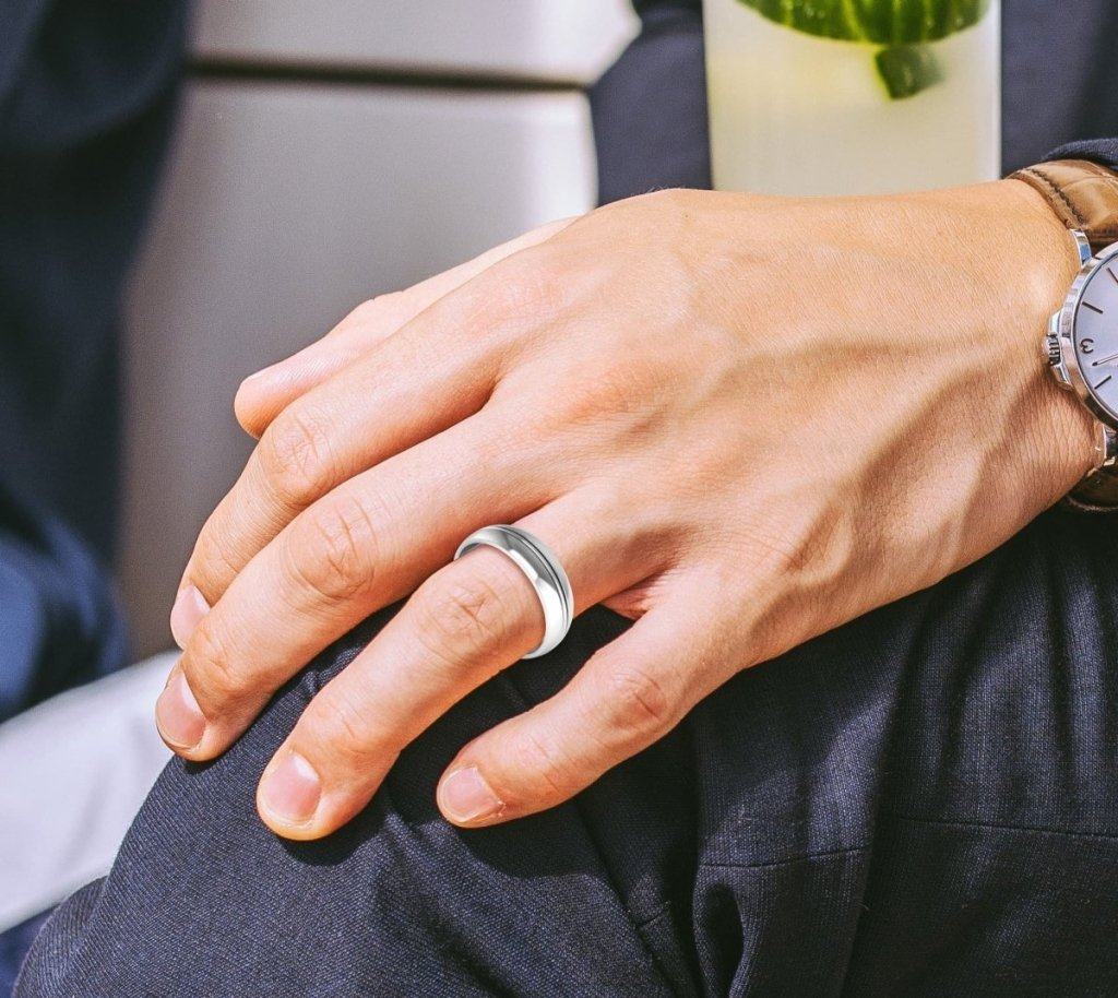 6.0 mm Plain Wedding Band in 14KT, 18KT & Platinum