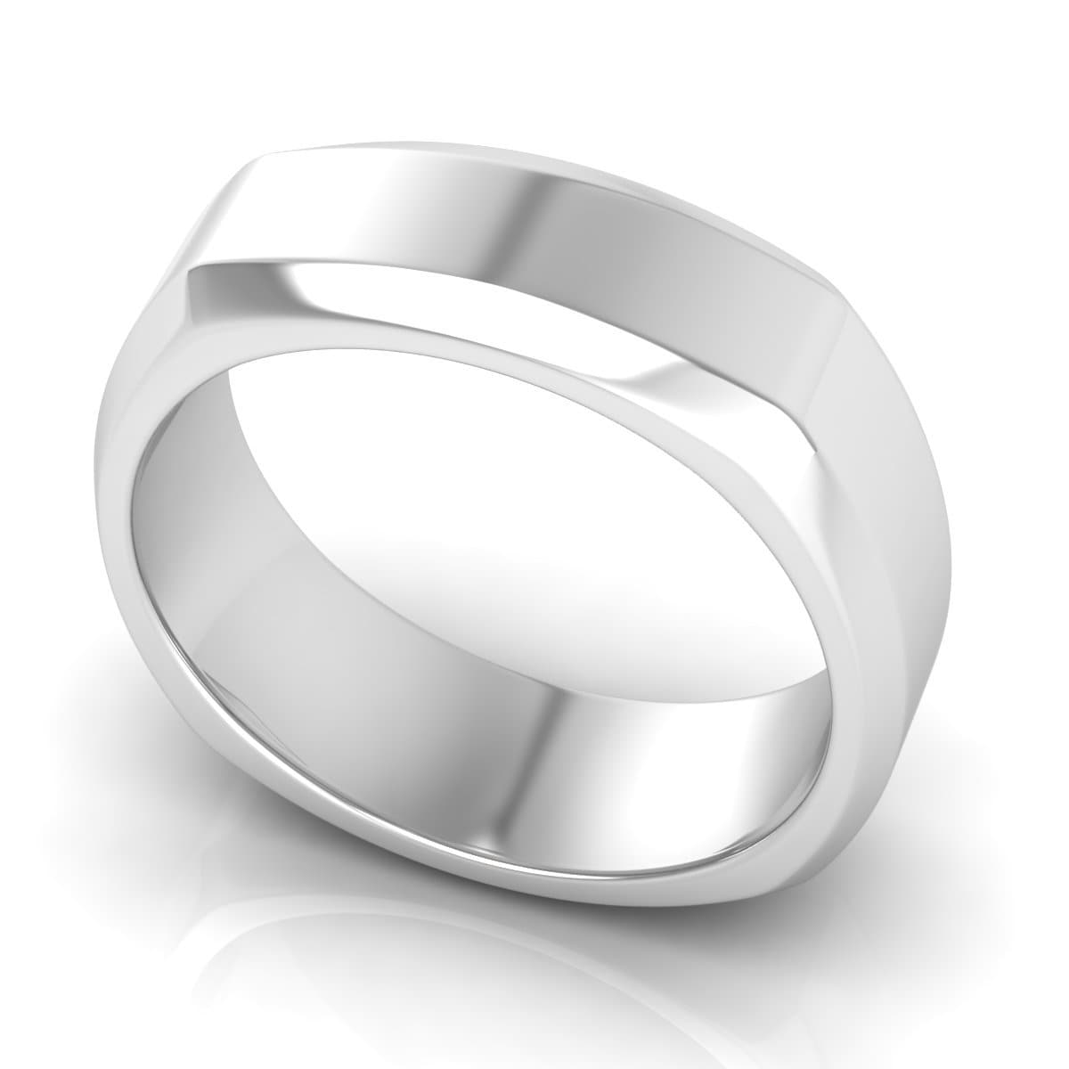 7.0 mm Plain Wedding Band in 14KT, 18KT & Platinum