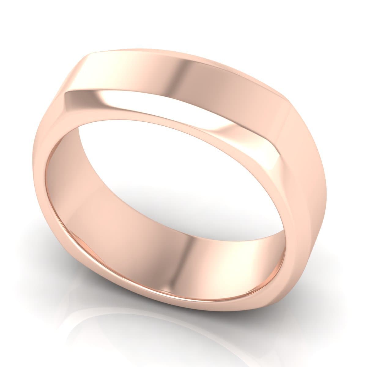 7.0 mm Plain Wedding Band in 14KT, 18KT & Platinum - Primestyle.com