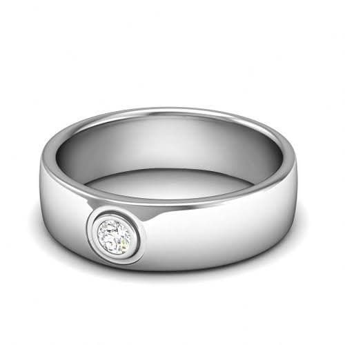 0.30 CT Round Cut Diamonds - Wedding Band