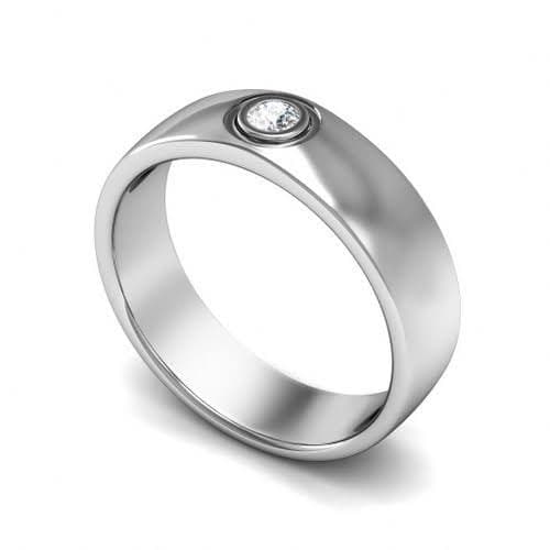 0.30 CT Round Cut Diamonds - Wedding Band