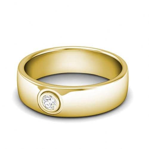 0.30 CT Round Cut Diamonds - Wedding Band