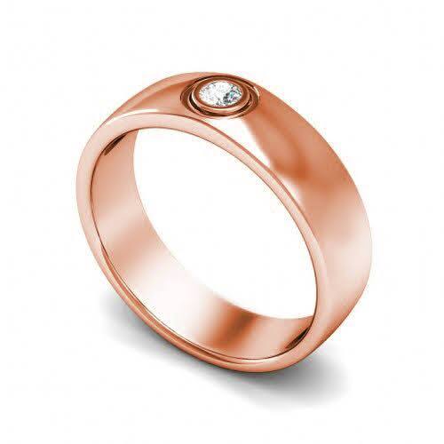 0.30 CT Round Cut Diamonds - Wedding Band