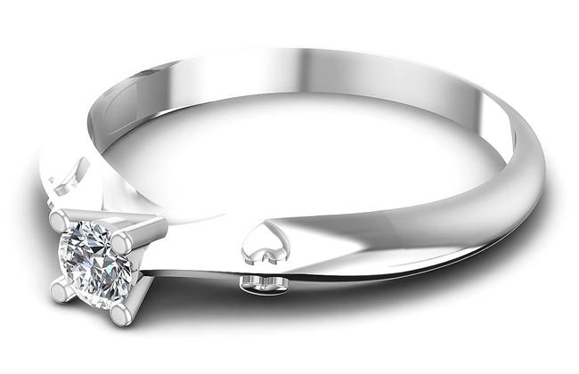 diamond solitaire ring - Primestyle.com