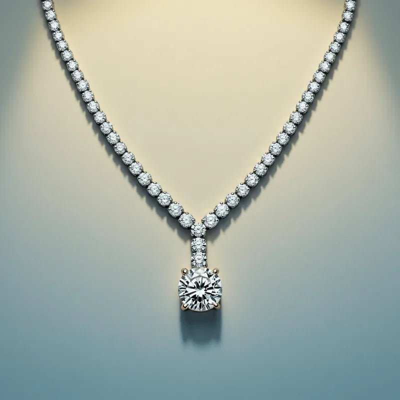 Illume Diamond Drop Necklace, a PrimeStyle design