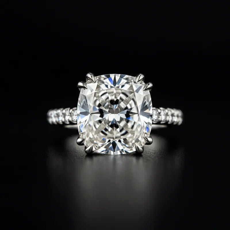 Luminous Cushion-Cut Diamond Ring, a PrimeStyle design